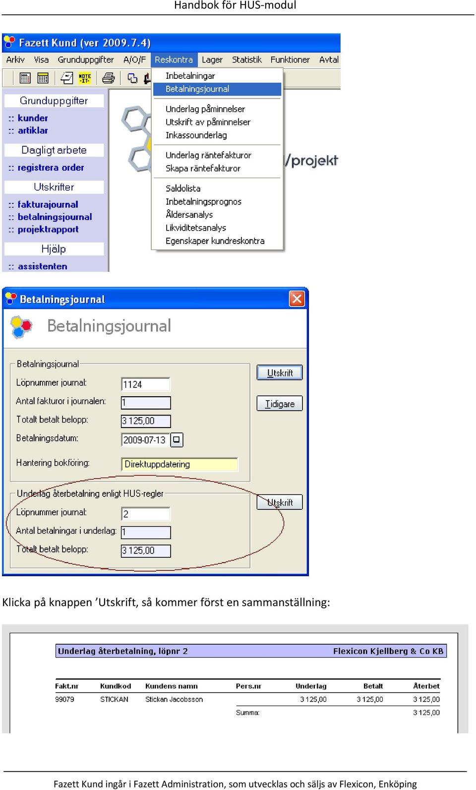 Utskrift, så