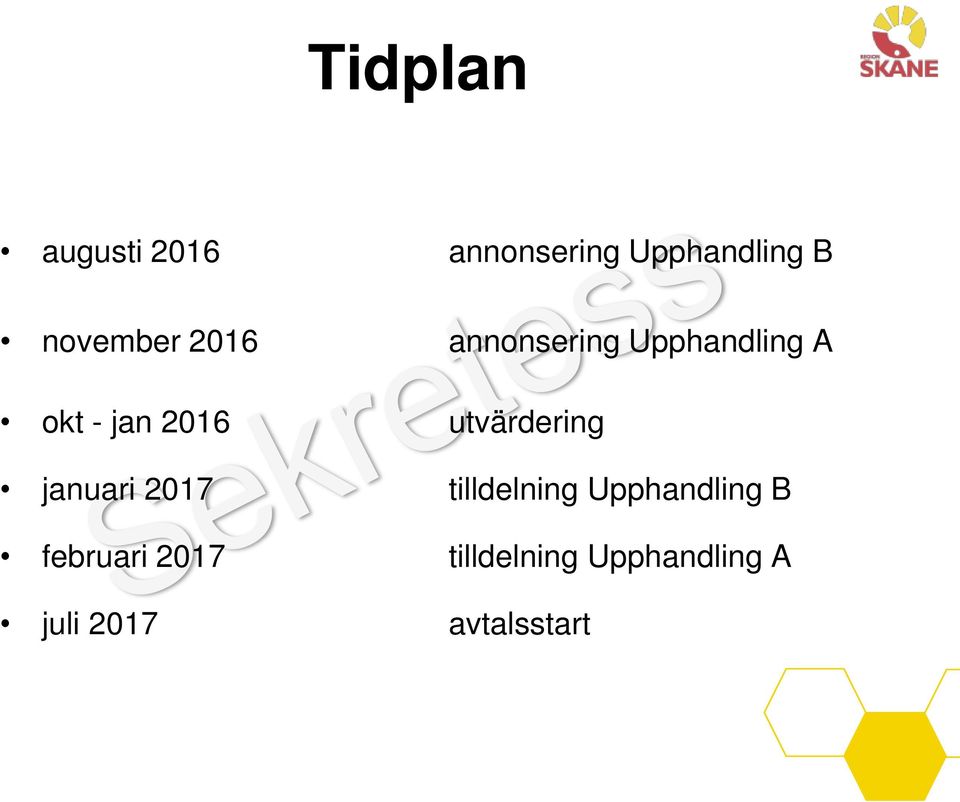 2016 utvärdering januari 2017 tilldelning Upphandling