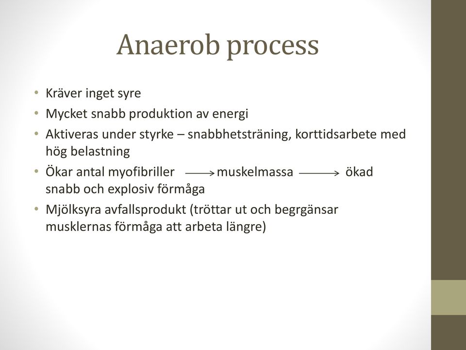 Ökar antal myofibriller muskelmassa ökad snabb och explosiv förmåga