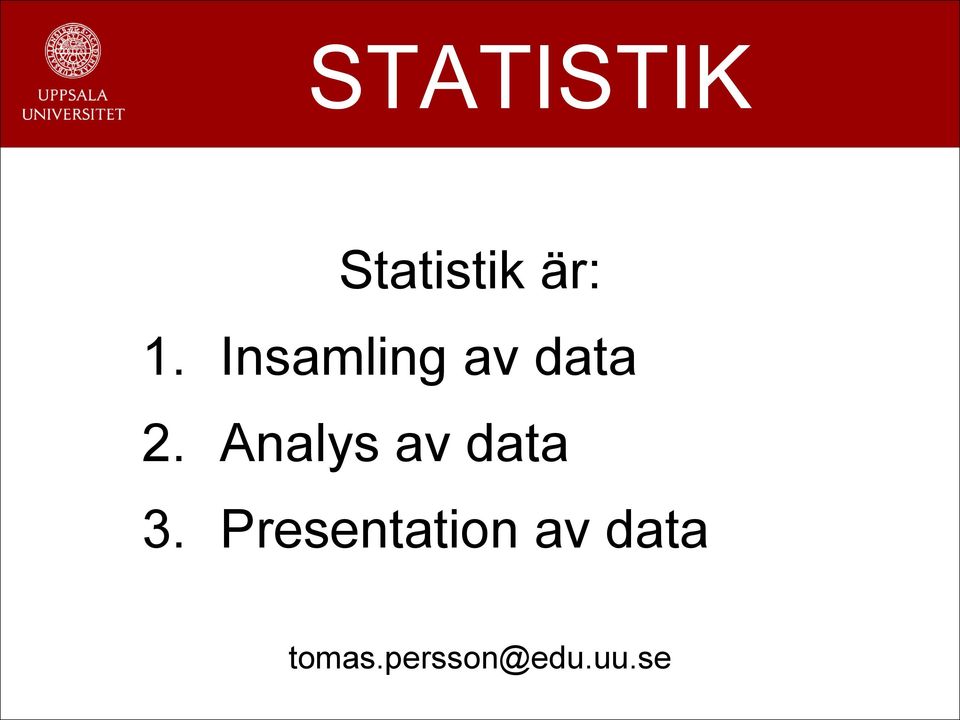 Analys av data 3.