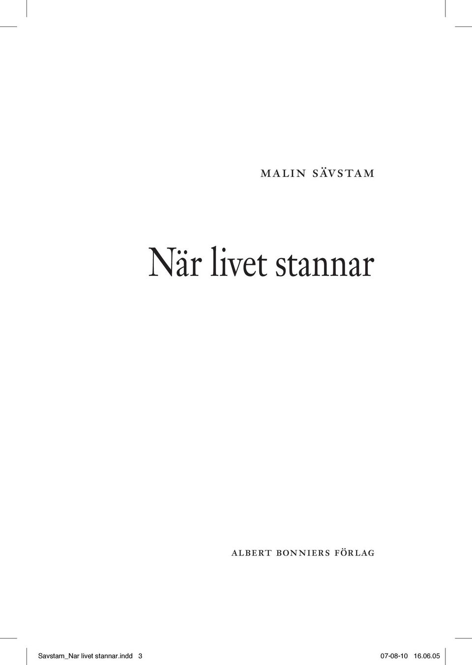 förlag Savstam_Nar livet