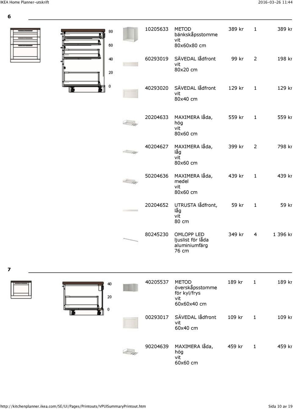 80245230 OMLOPP LED ljuslist för låda aluminiumfärg 76 cm 559 kr 1 559 kr 399 kr 2 798 kr 439 kr 1 439 kr 59 kr 1 59 kr 349 kr 4 1 396 kr 7 40205537 METOD