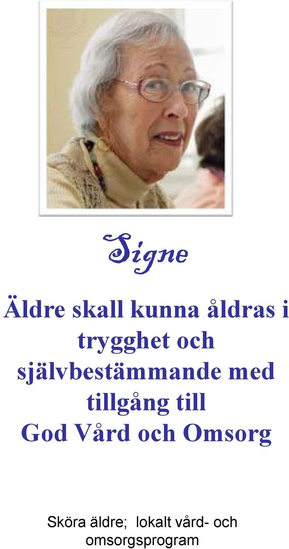 självbestämmande med