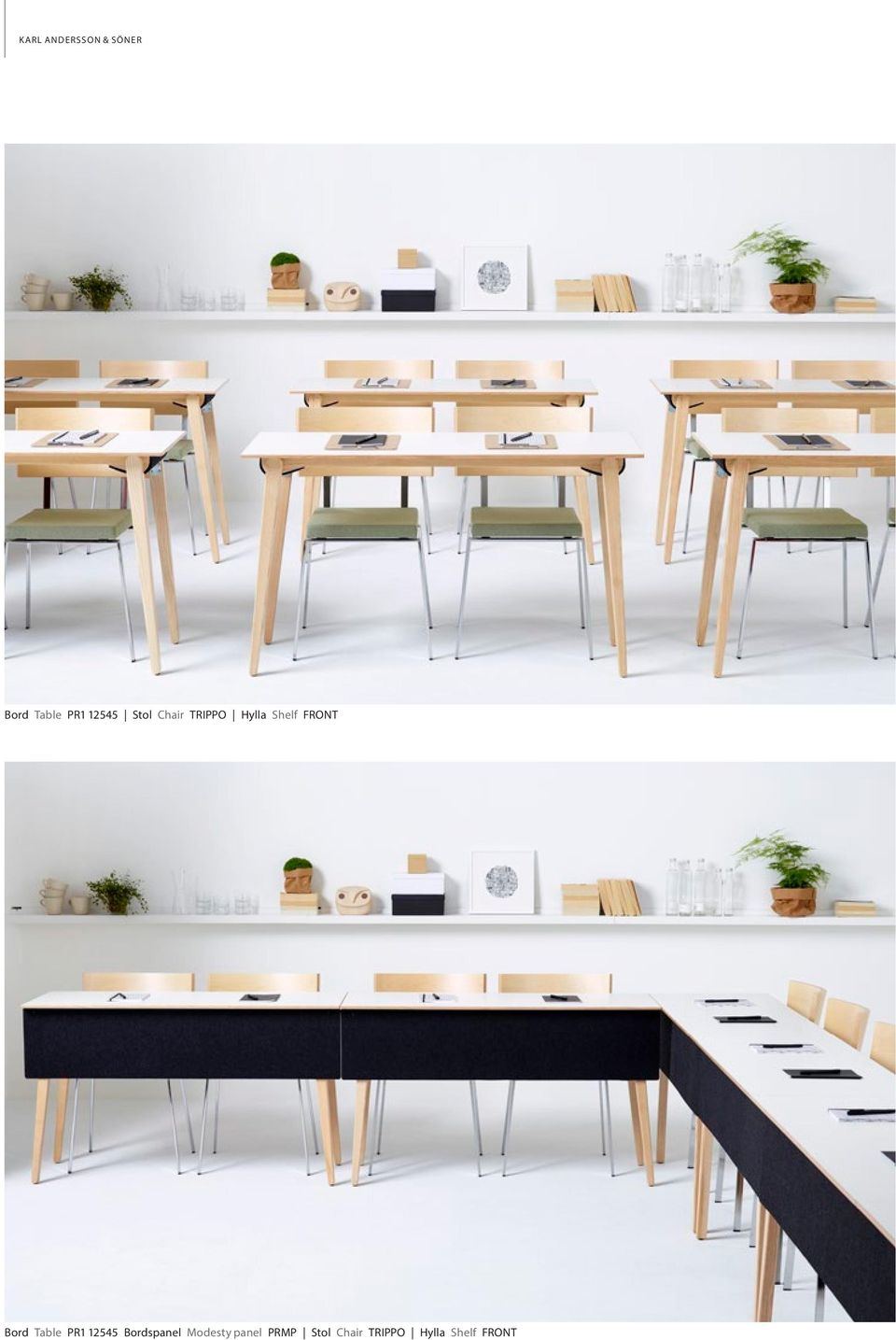 Bord Table PR1 12545 Bordspanel Modesty
