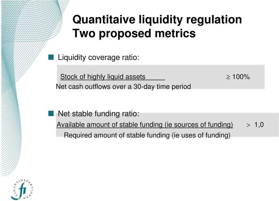 time period Net stable funding ratio: Available amount of stable funding