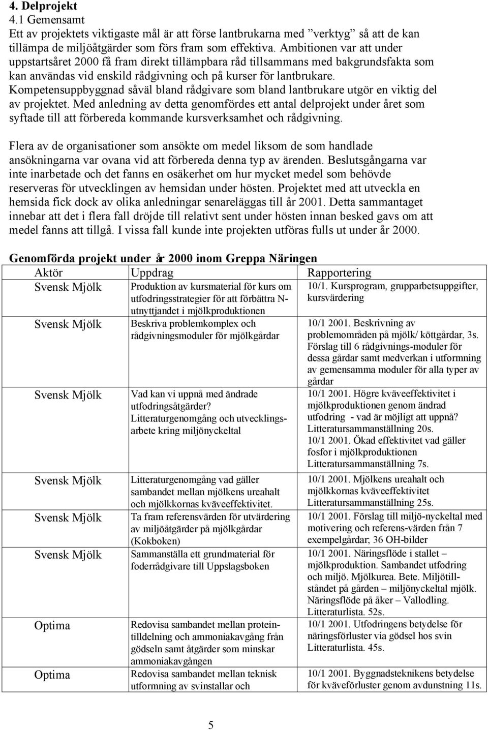 Kompetensuppbyggnad såväl bland rådgivare som bland lantbrukare utgör en viktig del av projektet.