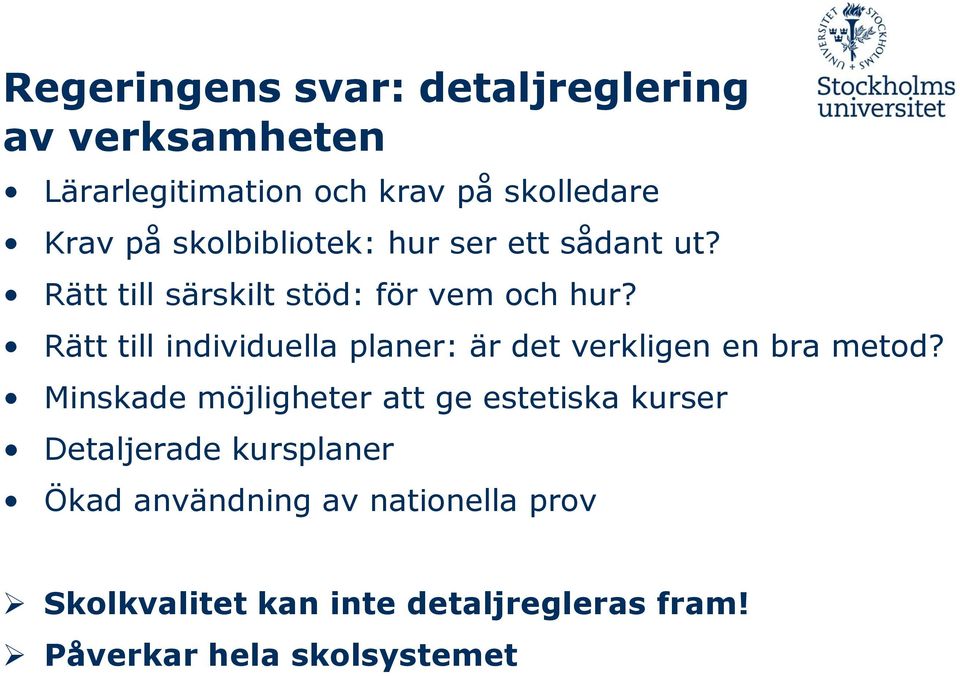 Rätt till individuella planer: är det verkligen en bra metod?