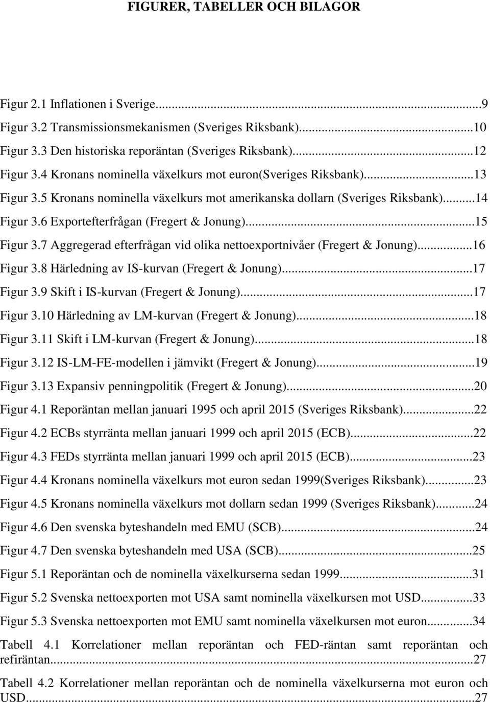 ..15 Figur 3.7 Aggregerad efterfrågan vid olika nettoexportnivåer (Fregert & Jonung)...16 Figur 3.8 Härledning av IS-kurvan (Fregert & Jonung)...17 Figur 3.9 Skift i IS-kurvan (Fregert & Jonung).