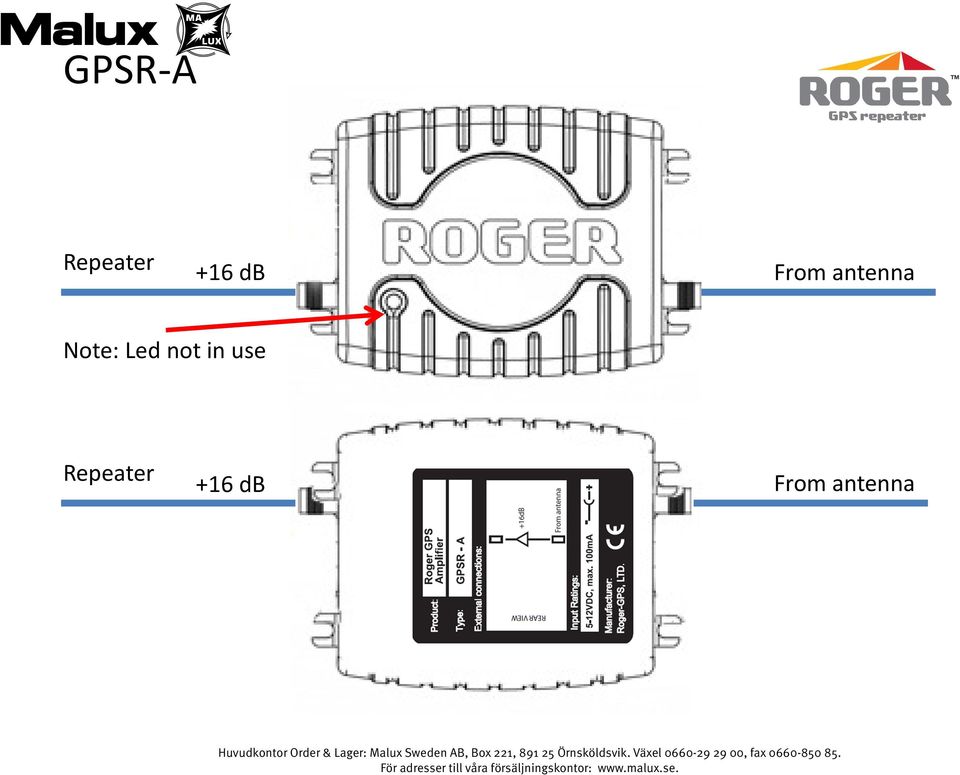 Led not in use