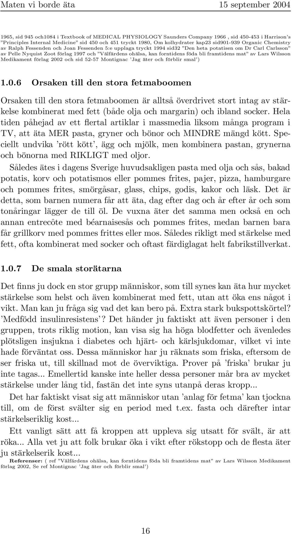 föda bli framtidens mat av Lars Wilsson Medikament förlag 200