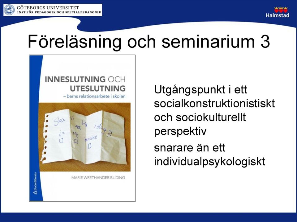 socialkonstruktionistiskt och