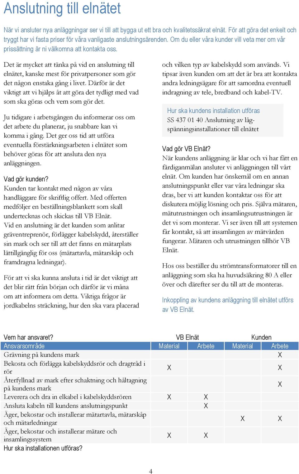 Det är mycket att tänka på vid en anslutning till elnätet, kanske mest för privatpersoner som gör det någon enstaka gång i livet.