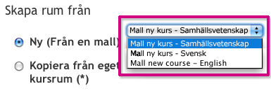 1 Beställ kursrum Kursrumsportalen är där du beställer ditt nya kursrum. Logga in på: kursrumsportal.lnu.se med din vanliga inloggning. Sidan är indelad i fyra logiska block.