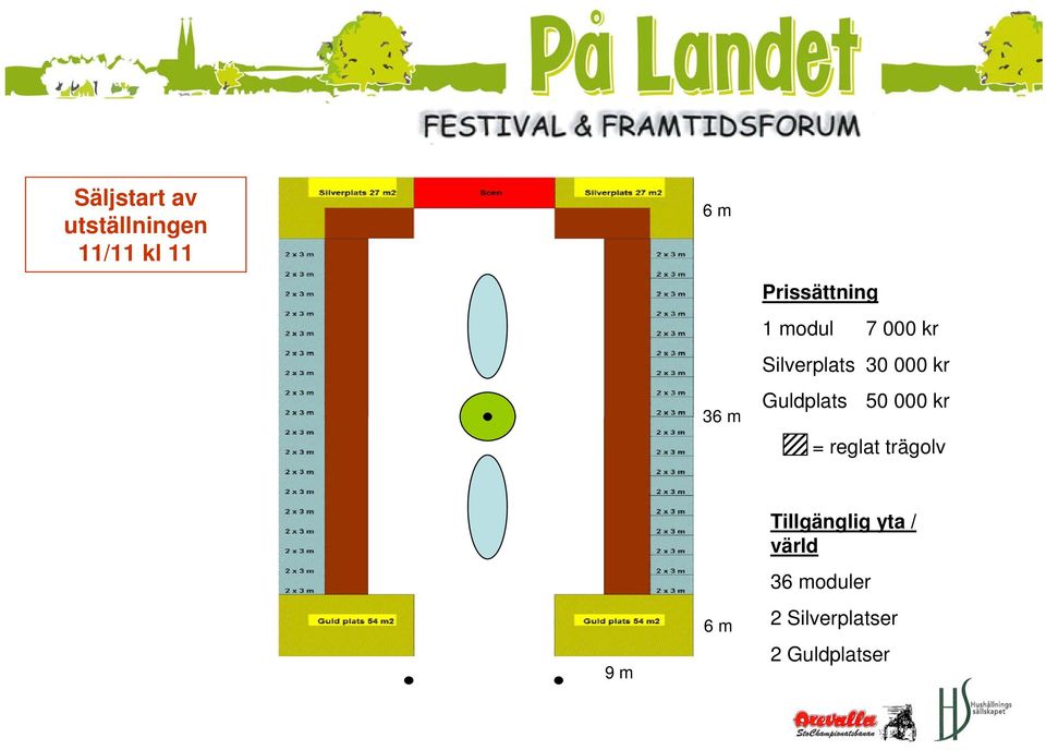 Guldplats 50 000 kr = reglat trägolv 9 m 6 m