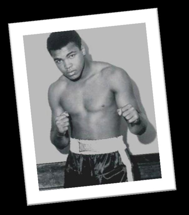 P1: Muhammed Ali är muslim.