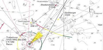 1:22 För in rättelsen från denna notis som är hämtad från Underrättelser för sjöfarande (Ufs)