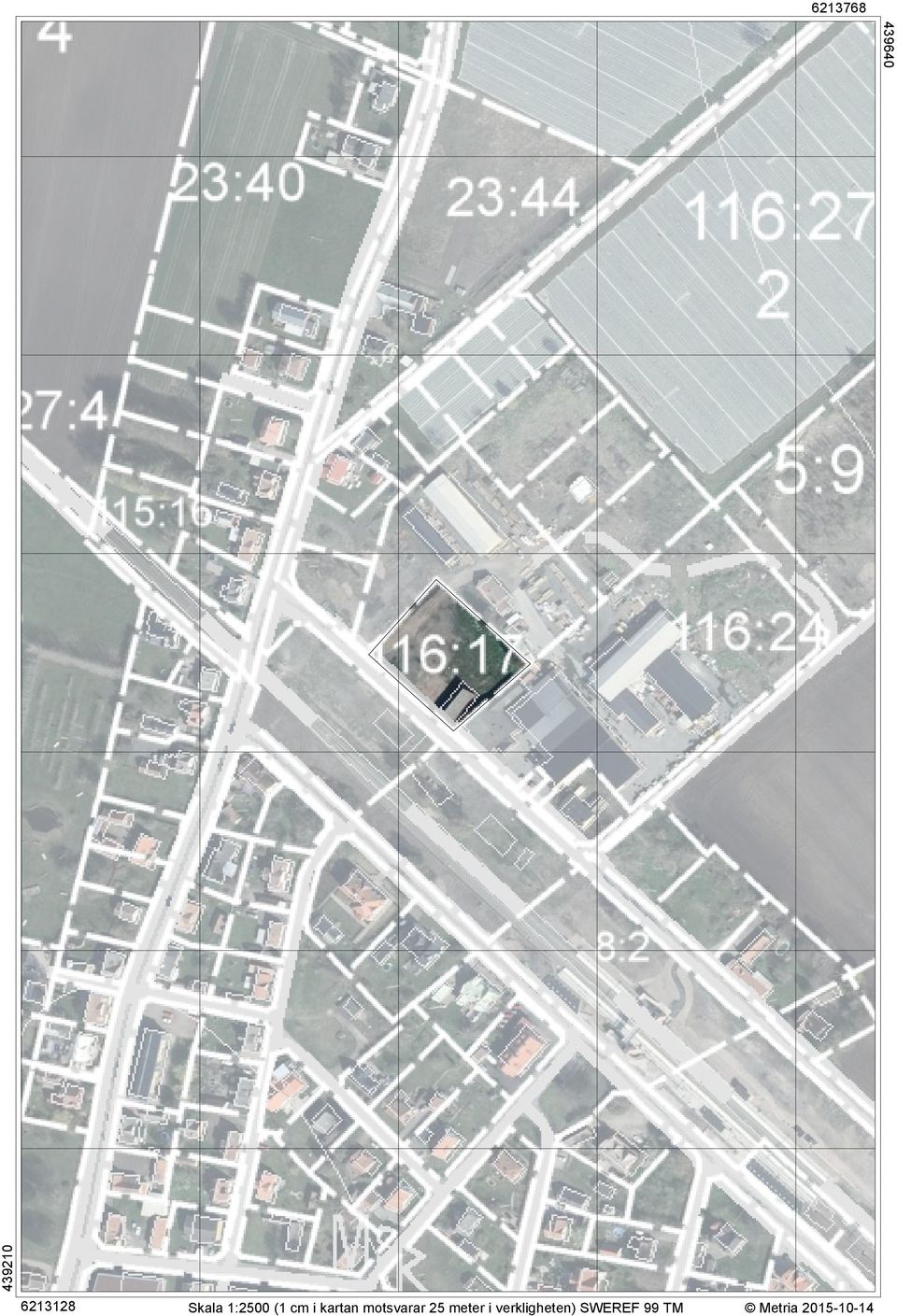 motsvarar 25 meter i