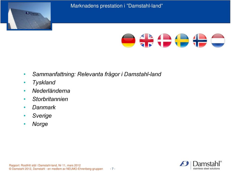 Nederländerna Storbritannien Danmark Sverige Norge