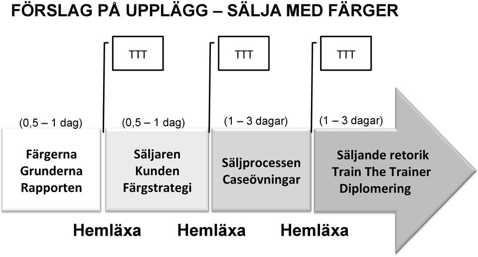 Rapporten Säljaren Kunden Färgstrategi Säljprocessen