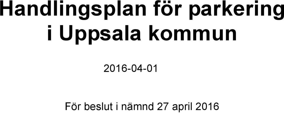 kommun 2016-04-01 För