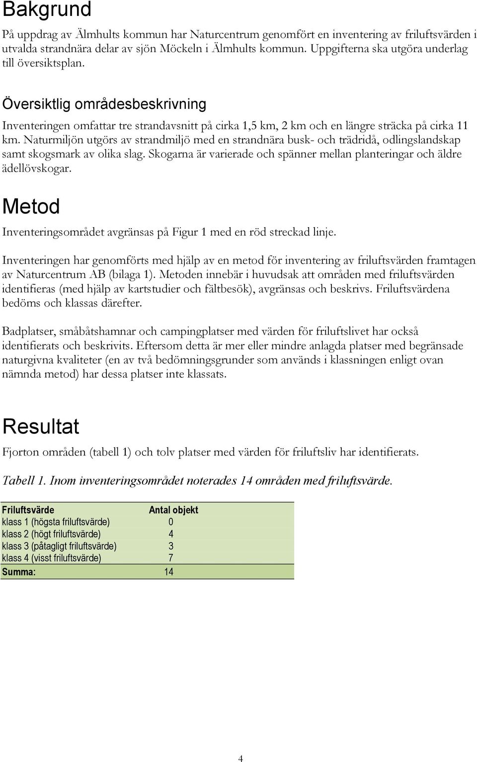 Naturmiljön utgörs av strandmiljö med en strandnära busk- och trädridå, odlingslandskap samt skogsmark av olika slag. Skogarna är varierade och spänner mellan planteringar och äldre ädellövskogar.