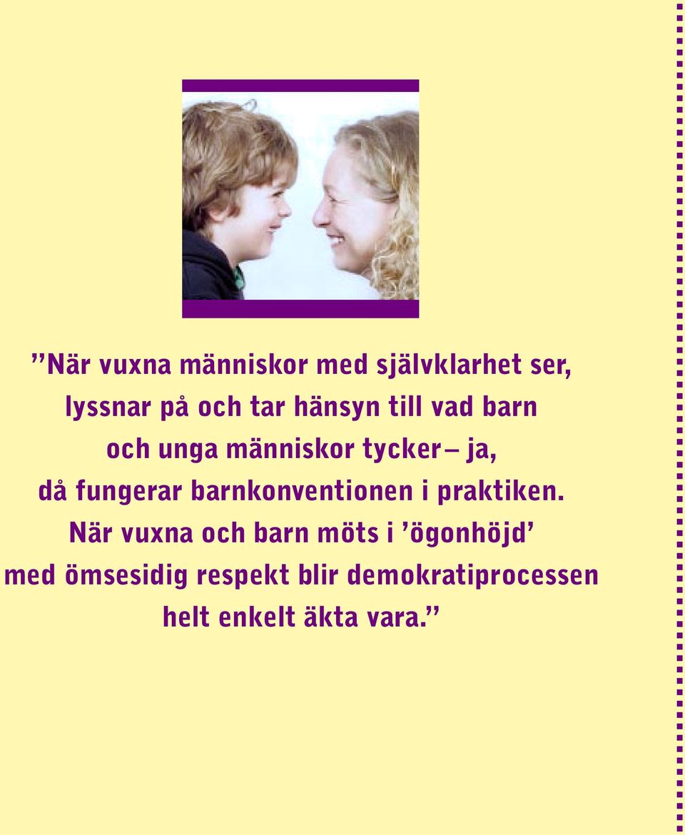 barnkonventionen i praktiken.