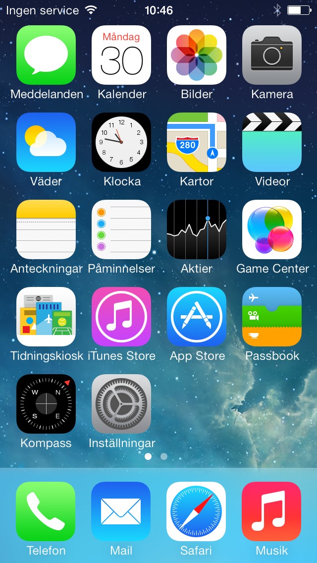 3 4 Tryck på Hitta min iphone.