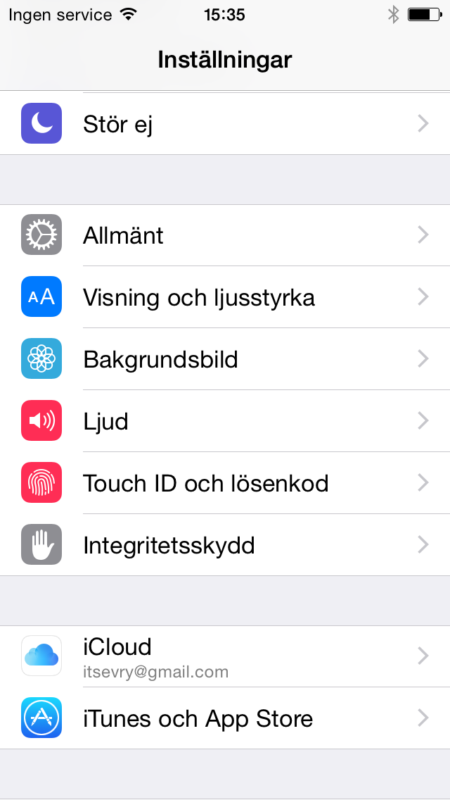 3 mstart anvisning Följ kommande rekommendationer för att aktivera låskod, skapa Apple -ID, Komma igång med mailsync, mstart