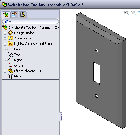 Lektion 5: Grundläggande information om SolidWorks Toolbox Kompetenser för Lektion 5 Du utvecklar följande kompetenser i den här lektionen: Konstruktion: Välja fästdon automatiskt baserat på