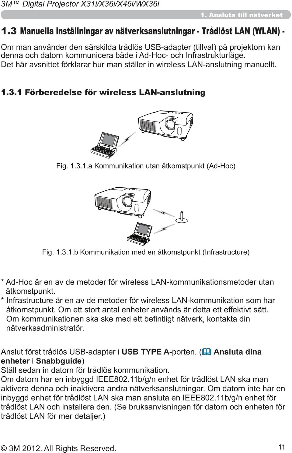 Trådlöst LAN (WLAN) - 1.3.