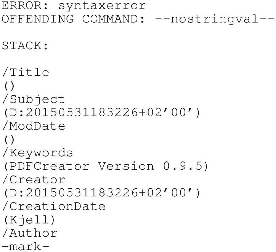 /ModDate () /Keywords (PDFCreator Version 0.9.