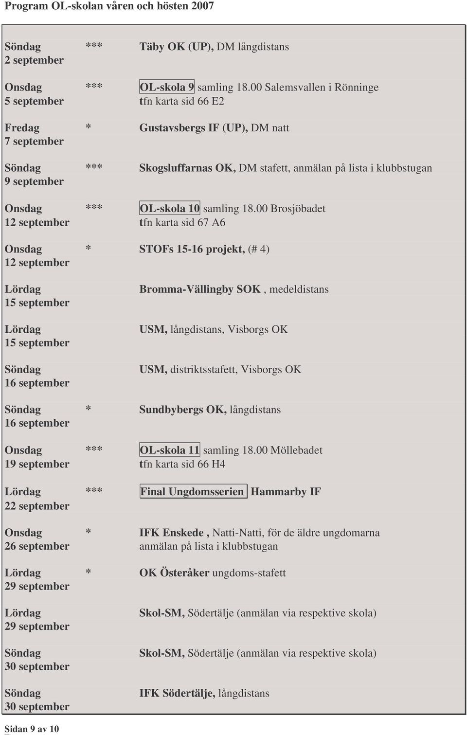 OL-skola 10 samling 18.