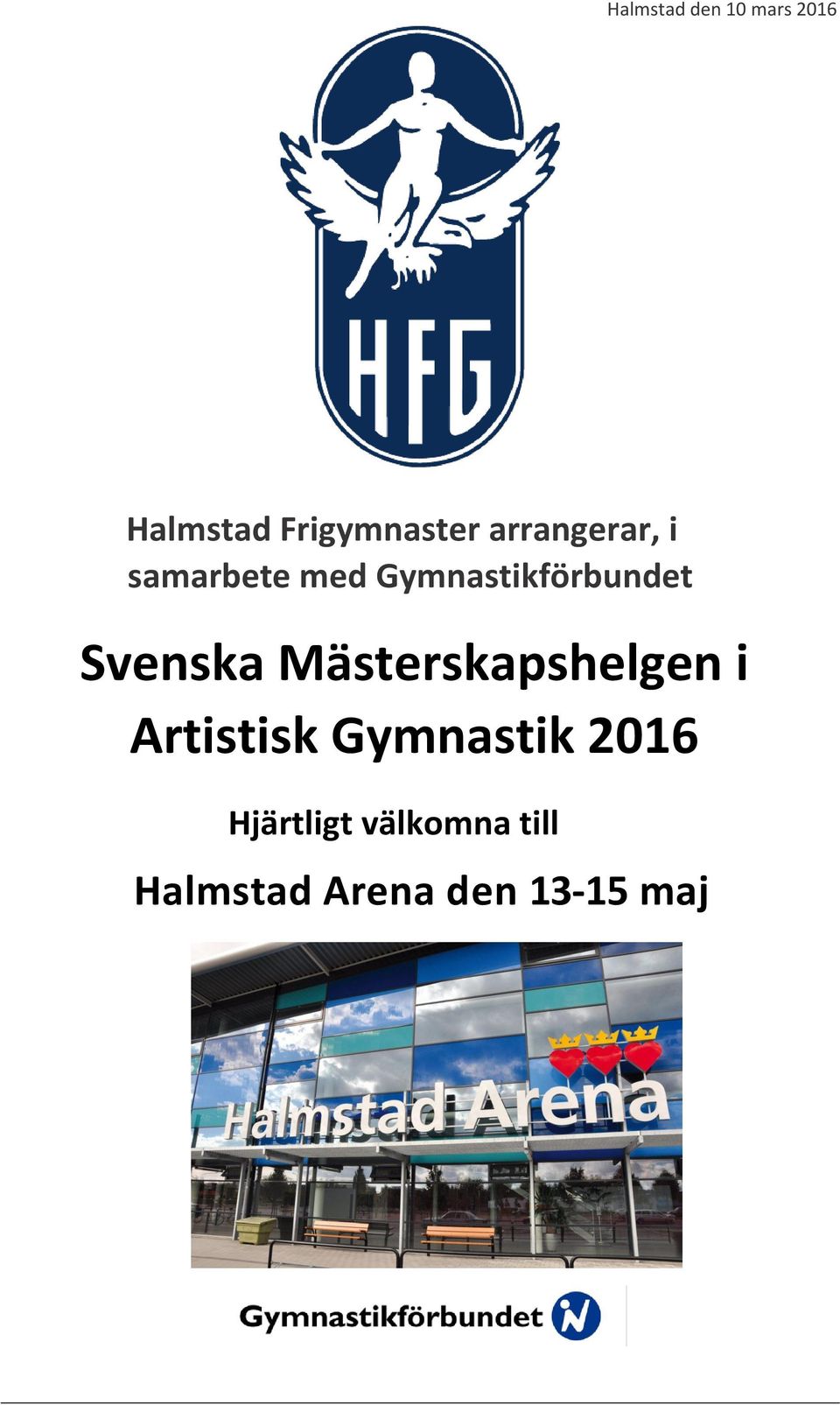 Svenska Mästerskapshelgen i Artistisk Gymnastik