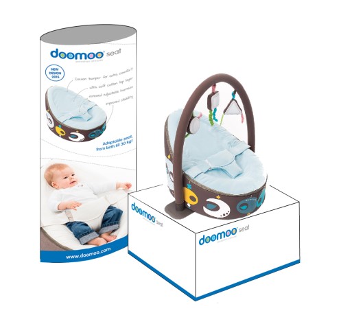 Wobbler 862 Doomoo Broschyrställ 858 DeltaBaby Shantala Display Doomoo POS