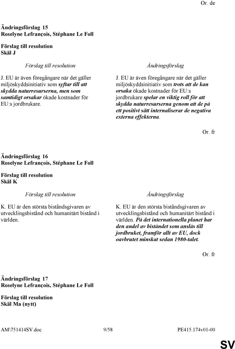 EU är även föregångare när det gäller miljöskyddsinitiativ som trots att de kan orsaka ökade kostnader för EU:s jordbrukare spelar en viktig roll för att skydda naturresurserna genom att de på ett