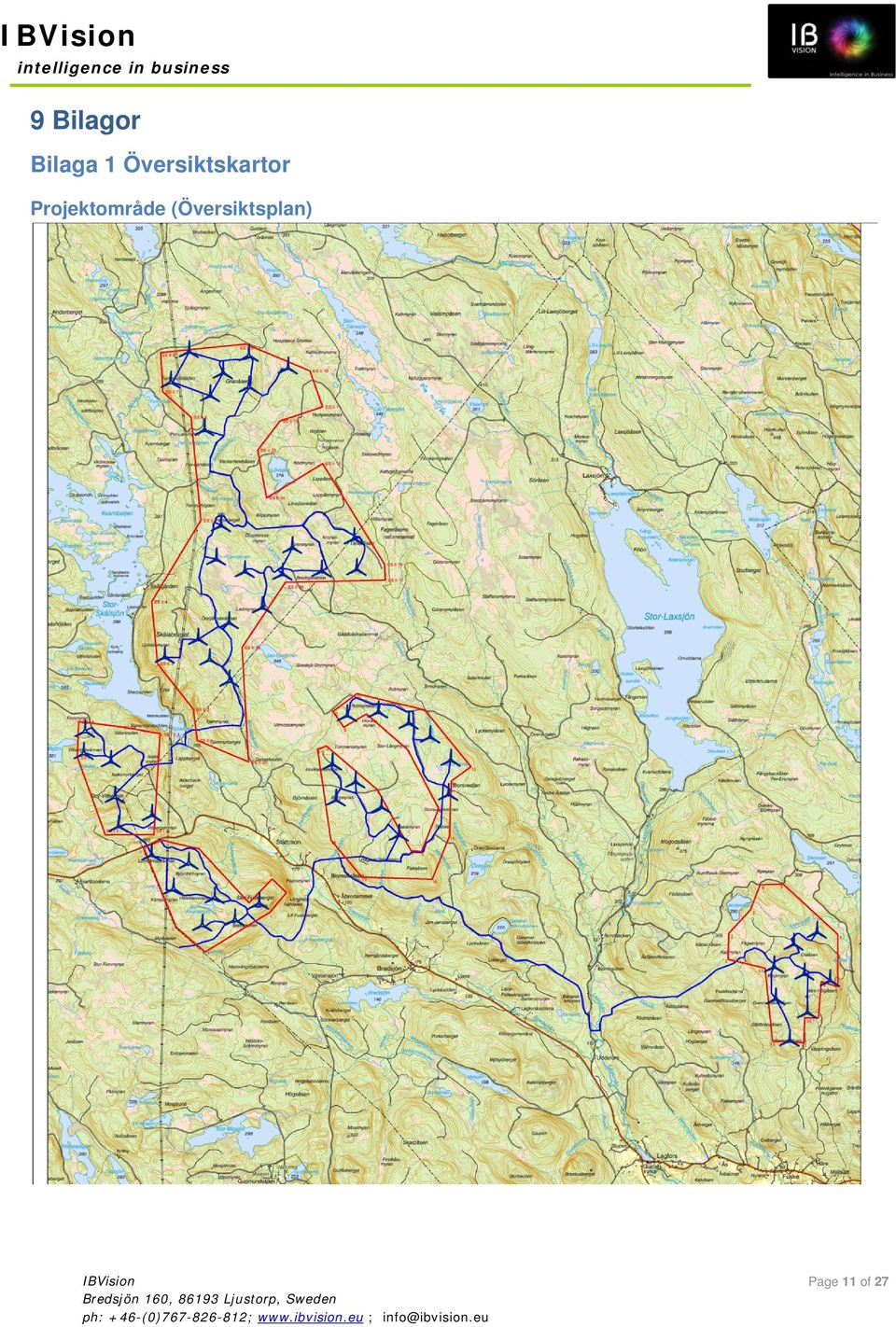 Projektområde