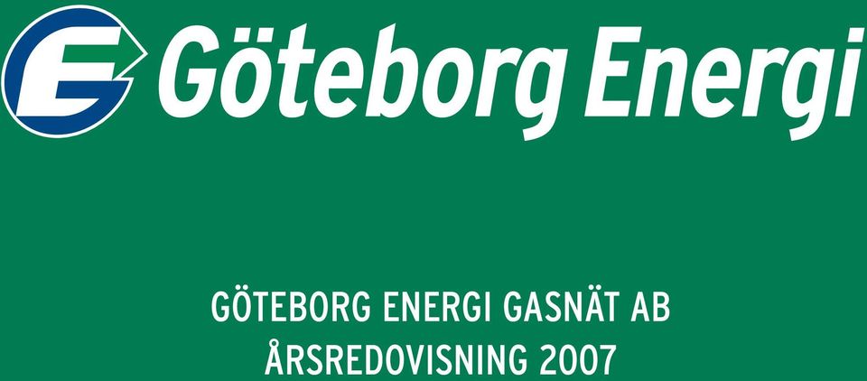 ÅRSREDOVISNING 2007