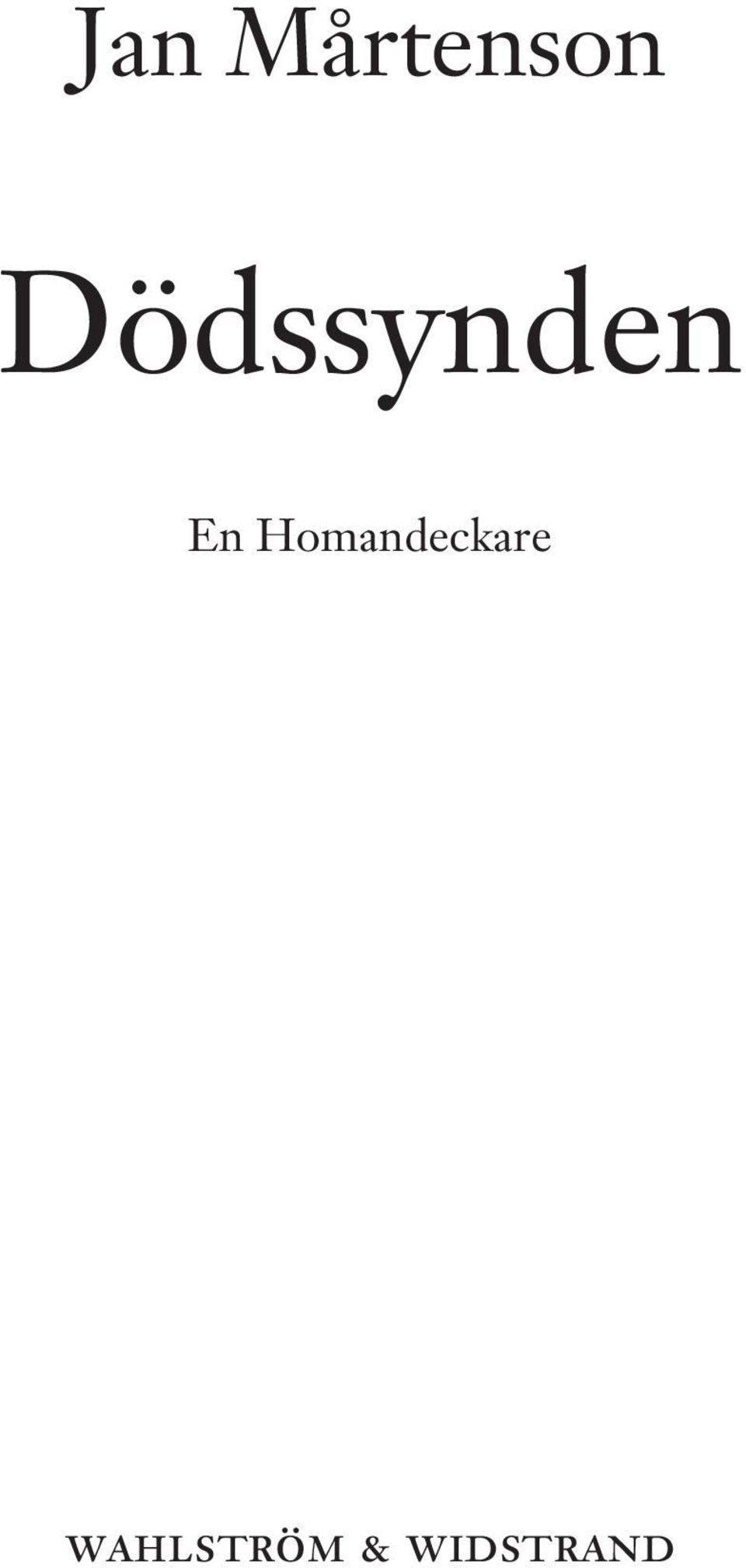 Homandeckare