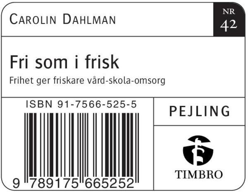 vård-skola-omsorg ISBN