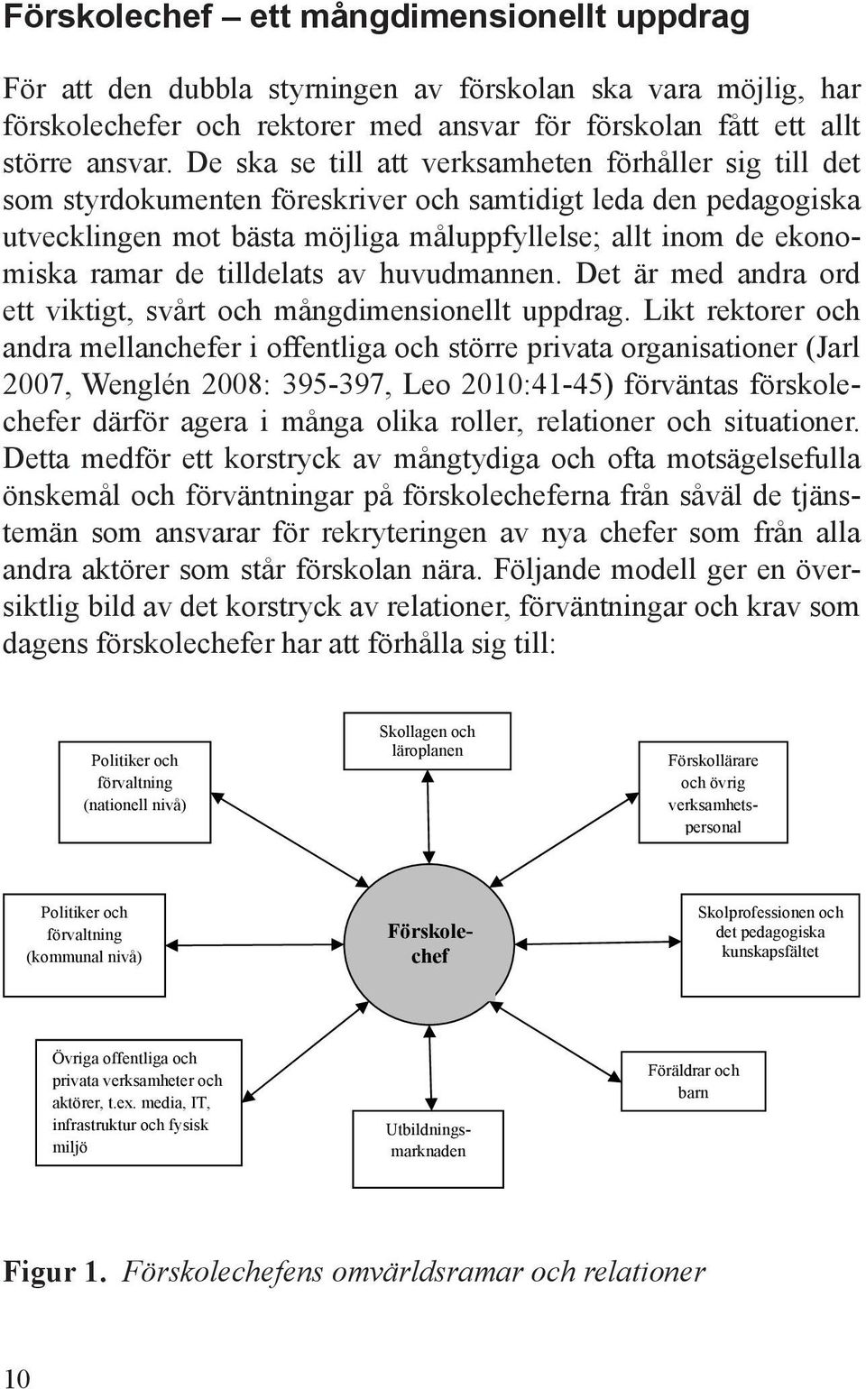 de tilldelats av huvudmannen. Det är med andra ord ett viktigt, svårt och mångdimensionellt uppdrag.