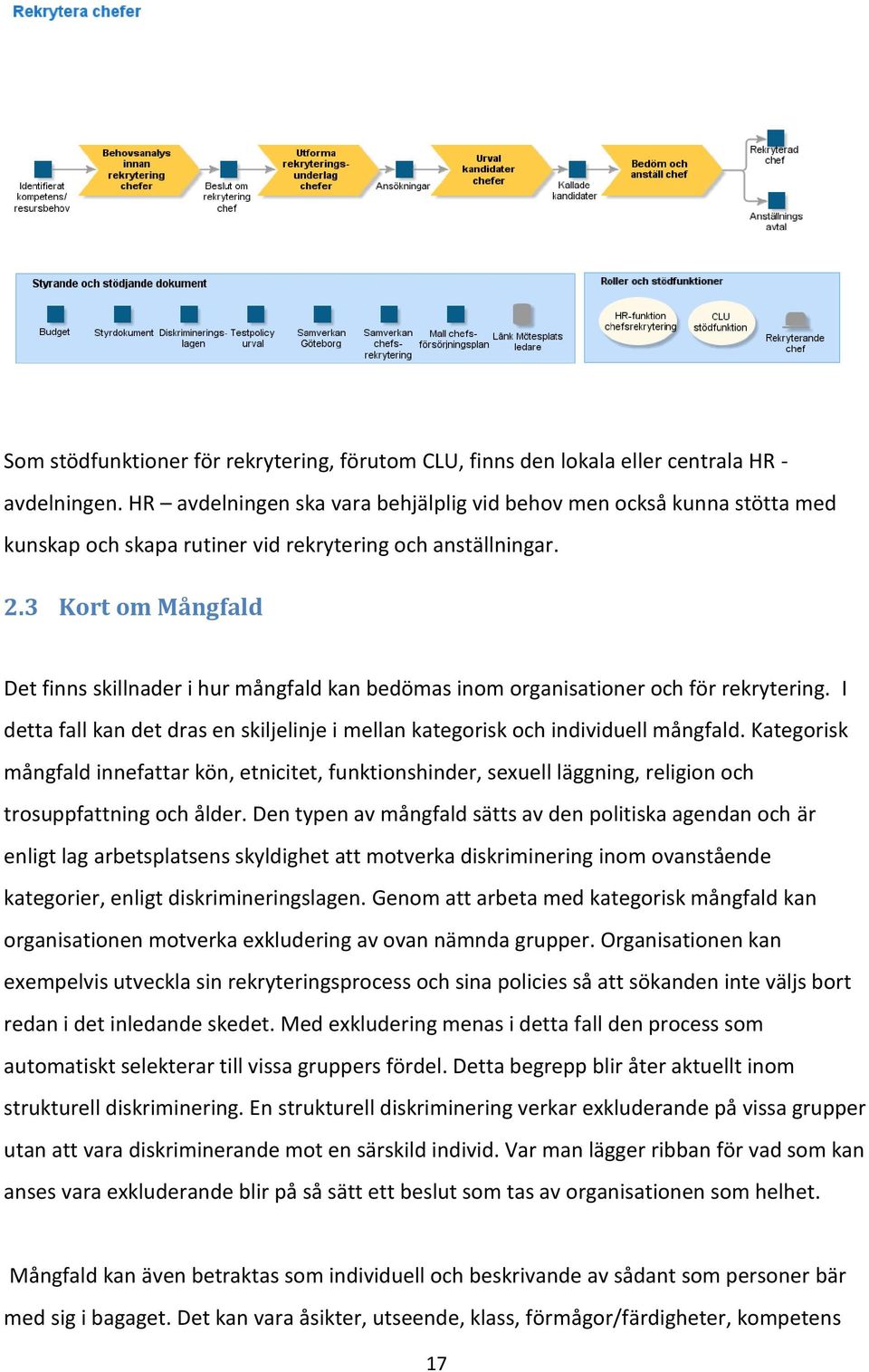 3 Kort om Mångfald Det finns skillnader i hur mångfald kan bedömas inom organisationer och för rekrytering. I detta fall kan det dras en skiljelinje i mellan kategorisk och individuell mångfald.