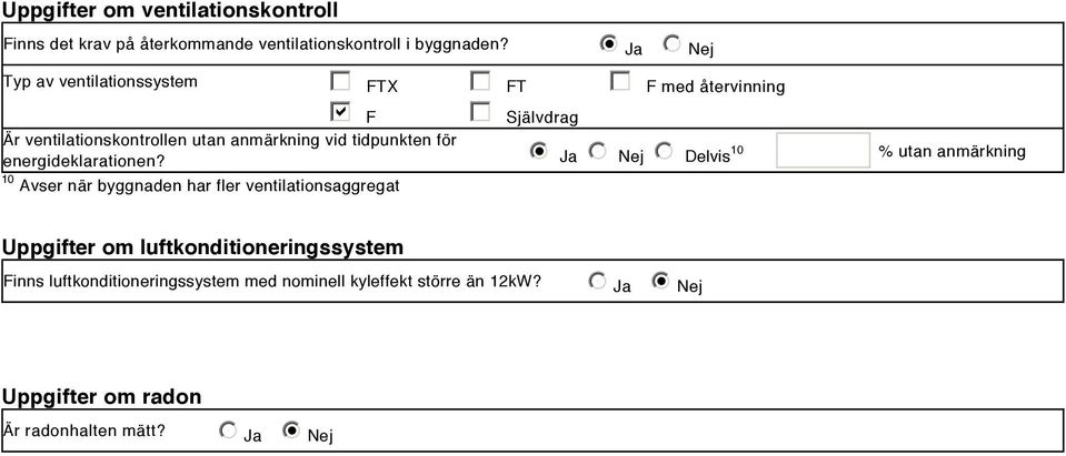 Självdrag energideklarationen?