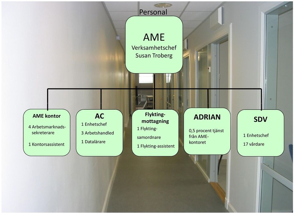 Arbetshandled 1 Datalärare 1 Flyktingsamordnare 1 Flykting-assistent