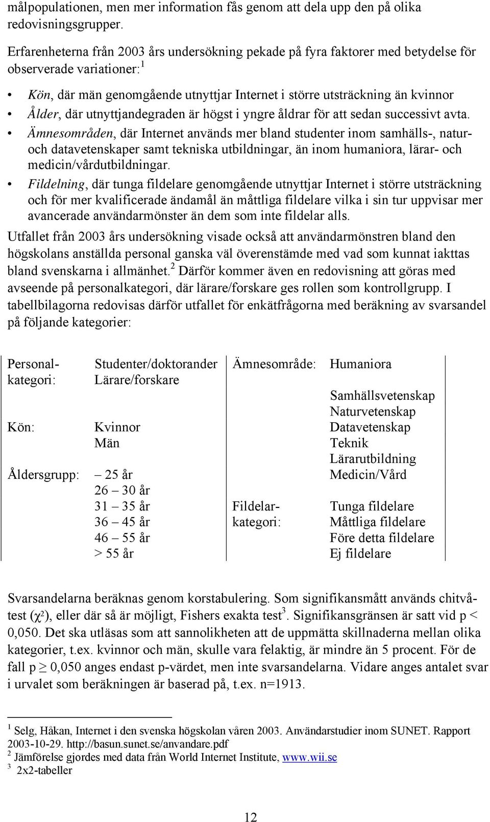 utnyttjandegraden är högst i yngre åldrar för att sedan successivt avta.