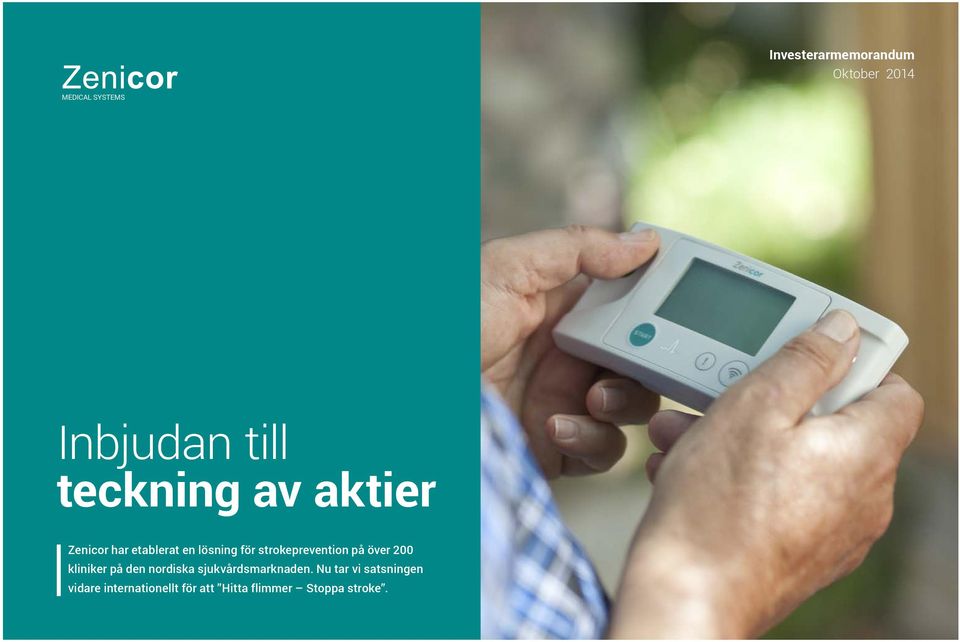 strokeprevention på över 2 kliniker på den nordiska