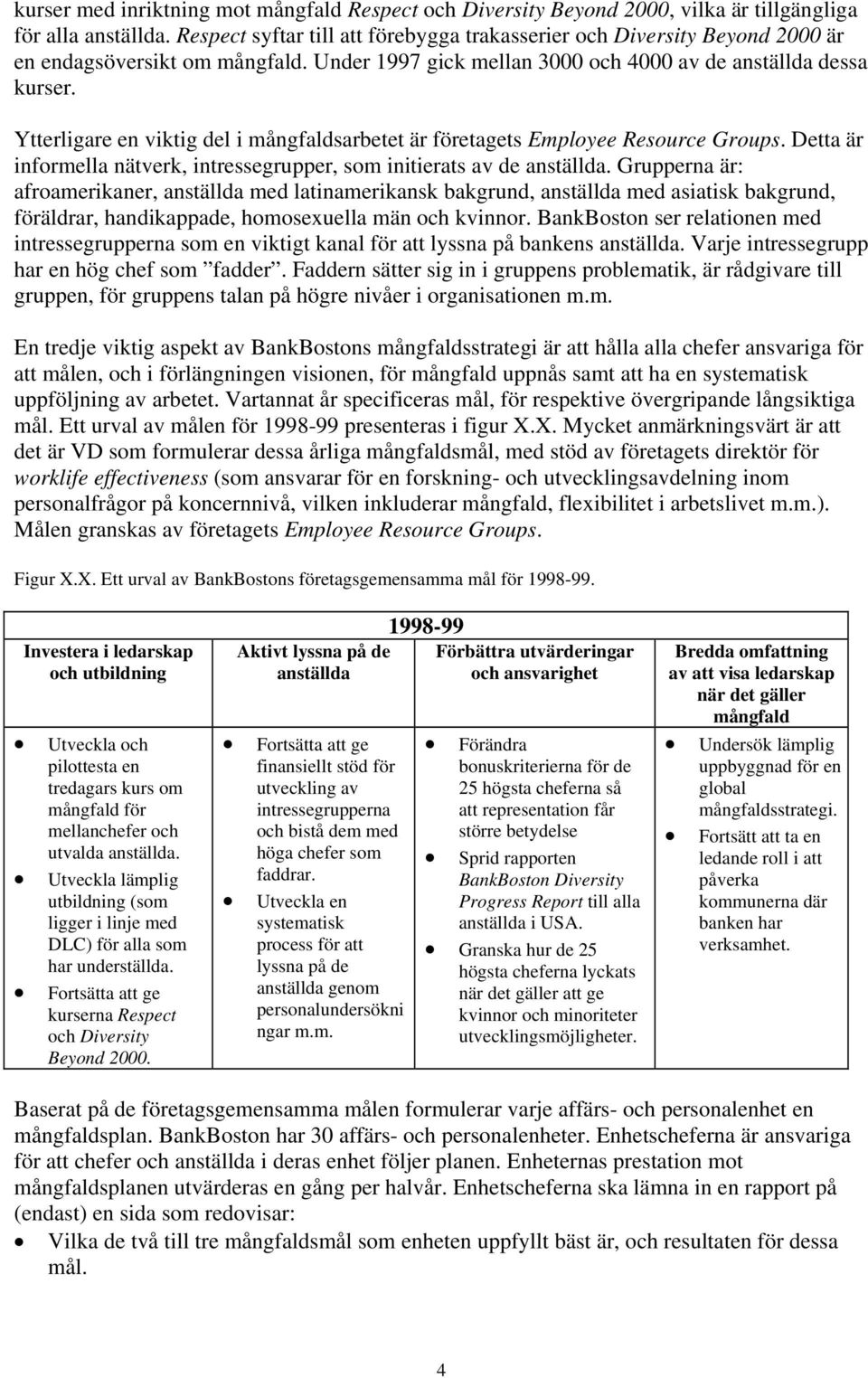 Ytterligare en viktig del i mångfaldsarbetet är företagets Employee Resource Groups. Detta är informella nätverk, intressegrupper, som initierats av de anställda.