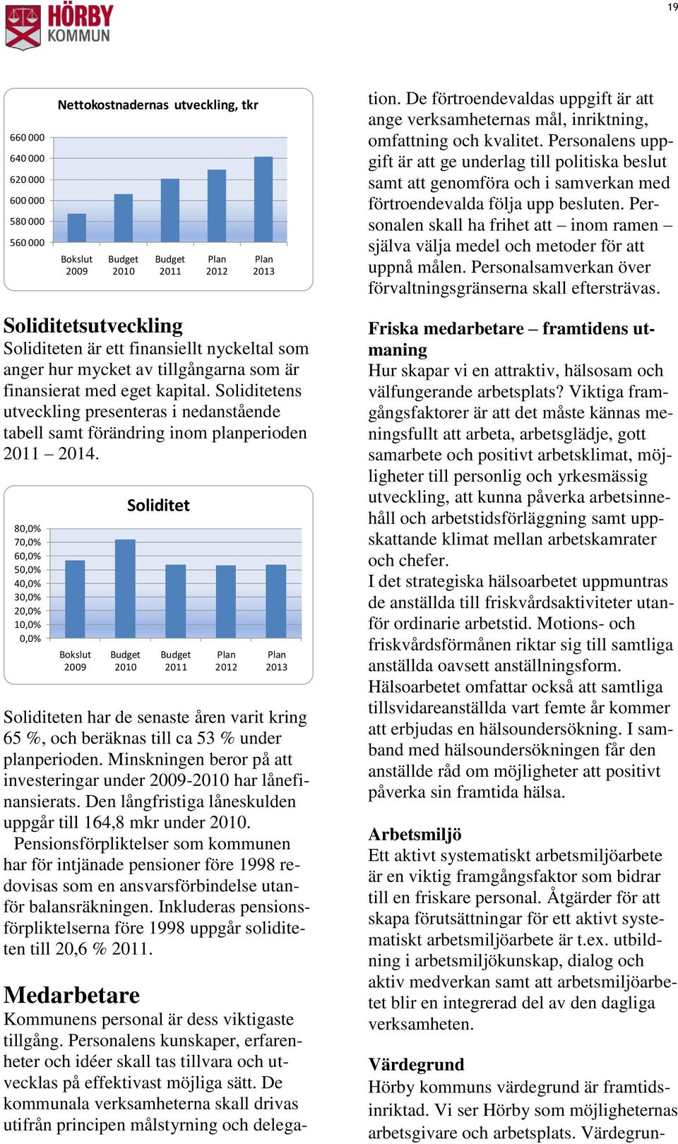 De kommunala verksamheterna skall drivas utifrån principen målstyrning och delegation. De förtroendevaldas uppgift är att ange verksamheternas mål, inriktning, omfattning och kvalitet.