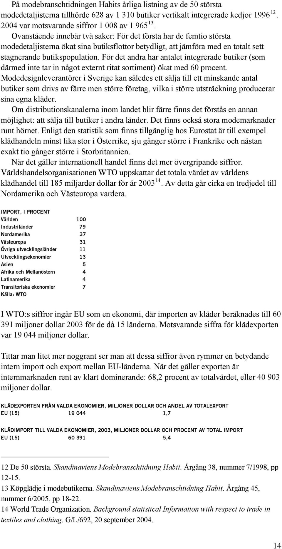 För det andra har antalet integrerade butiker (som därmed inte tar in något externt ritat sortiment) ökat med 60 procent.