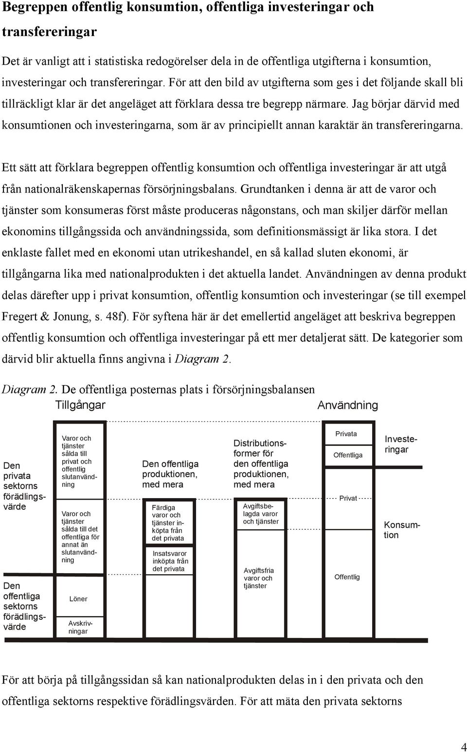 Jag börjar därvid med konsumtionen och investeringarna, som är av principiellt annan karaktär än transfereringarna.