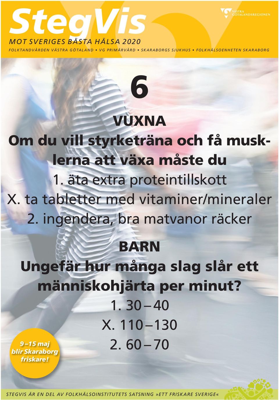 ta tabletter med vitaminer/mineraler 2.